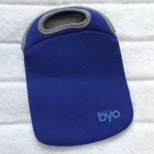 Built By BYO Bring Your Own Lunch Blue Pouch Bag